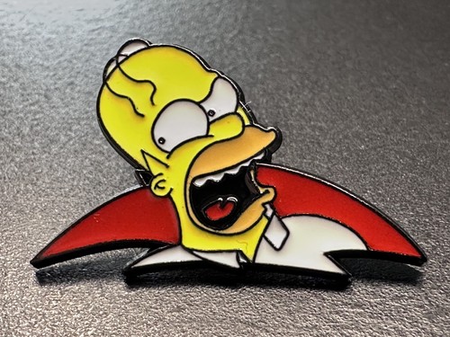 Homer simpson enamel pin badge - simpson,