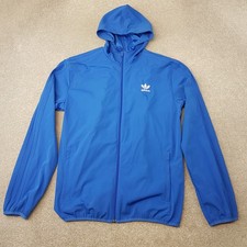 Adidas Mens Jacket Medium Blue
