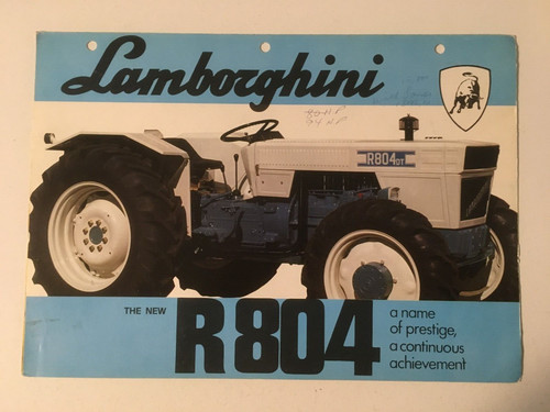 Lamborghini r804 r804dt - lamborghini,