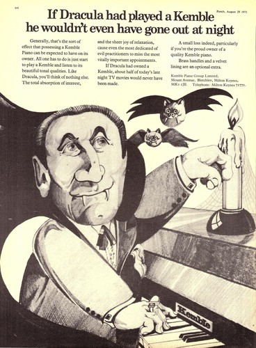 Vintage 1973 advert for - for, the