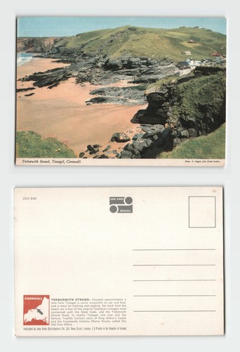 Postcard trebarwith strand - -,