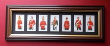 CIGARETTE CARDS MILITARY X 7