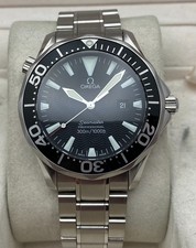 Omega Seamaster Gents Watch Black Quartz 41mm 2264.50.00