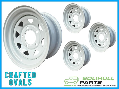 White steel 8 spoke - 8,
