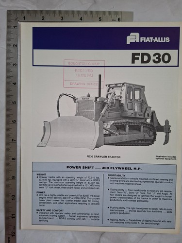 Fiat allis fd30 - fd30, crawler