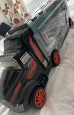 Truck Carry Case For Toy Cars. With 23 Various Vehicles.