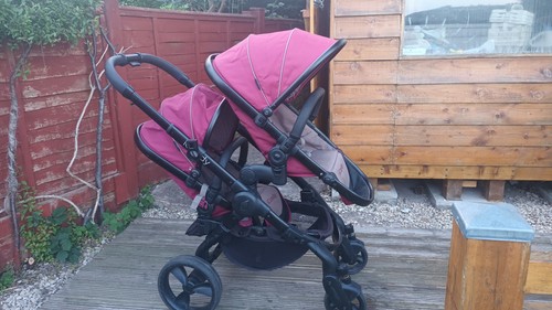 Icandy peach twin pram with - pram,