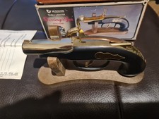 Vintage Modern Derringer -Style Lighter – Original Box Table Lighter with Stand