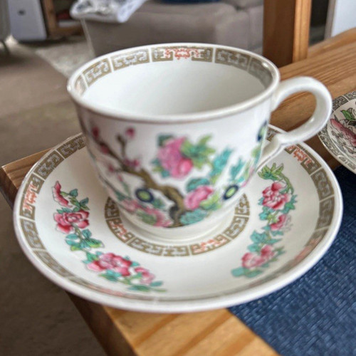 Maddock ceramic floral tea cup - tea,
