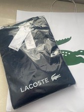 New  LACOSTE Men's Navy Logo