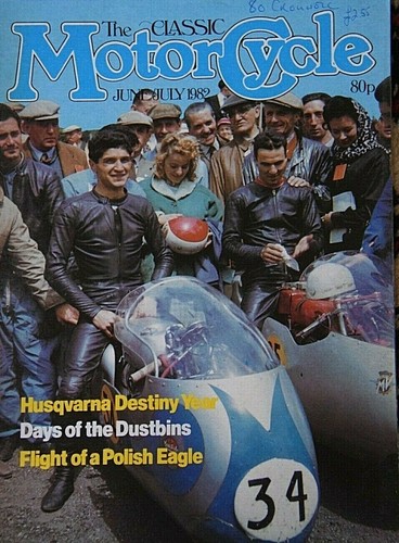 Classic motorcycle june 1982 - motorcycle,
