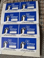 Genuine VAUXHALL Opel Service Stickers NOVA CHEVETTE CAVALIER MANTA Astra Calibr