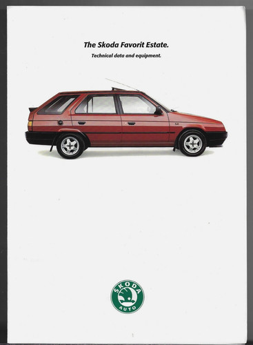 Skoda favorit estate - skoda,