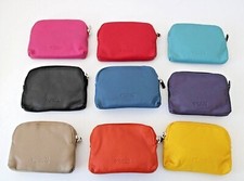 Leather Golunski Zipped Coin