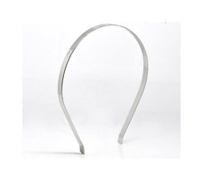 2 Pcs Plain Antique Silver