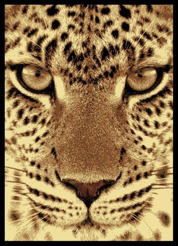 Safari black leopard - safari, carpet