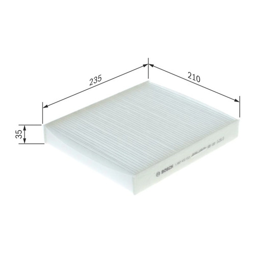 Bosch cabin air - cabin, (pollen
