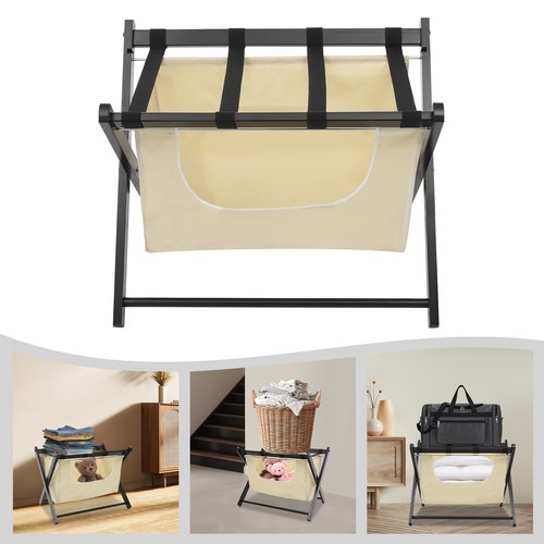 Modern folding luggage rack - modern,