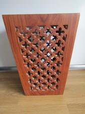Vintage carved cutwork solid - carved,