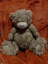 Me to You Tatty Teddy Classic Medium Sized Bear Plush Soft Toy Blue Nose 191