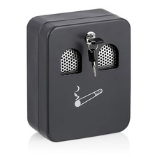 Wall mounted ashtray metal - wall,