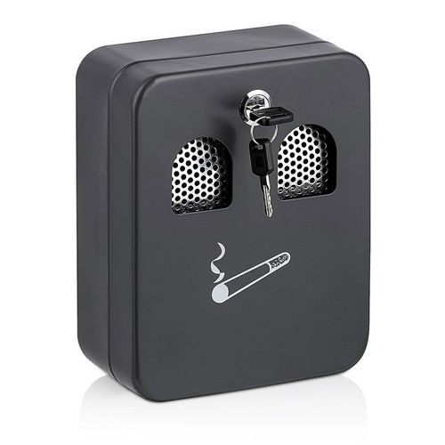 Wall mounted ashtray metal - wall,