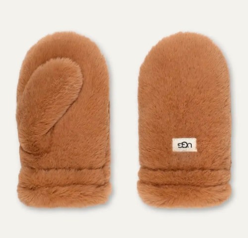 Ugg kids faux - camel, brown