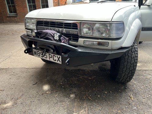 Steel winch bumper for - bumper, toyota