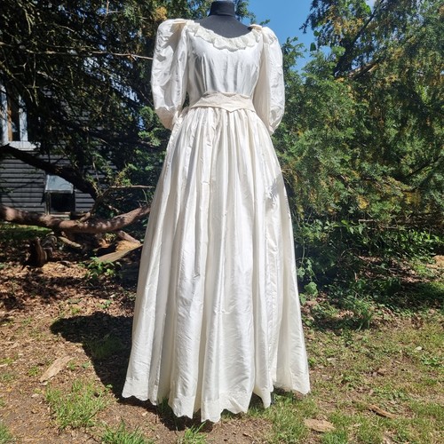 Vintage 1980s 100 raw silk - vintage,
