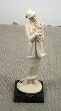 Vintage Giuseppe Armani Florence Lady with Dog Figurine #421F - Thames Hospice