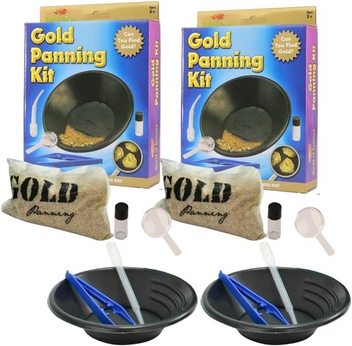 Gold panning kit pack - panning, of