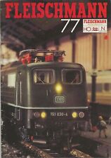 Fleischmann 1977 GBP catalogue