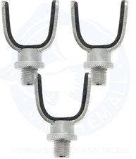 3 x Stainless Steel U Rest