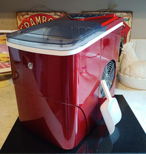 Ice Cube Maker Machine - Red (KA08)