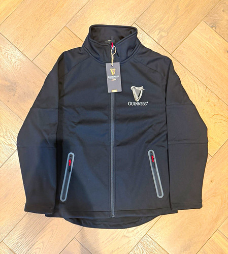 Guinness full zip jacket black - zip,