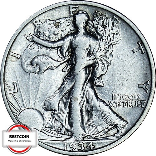 1934 united states 142 - 1934, half