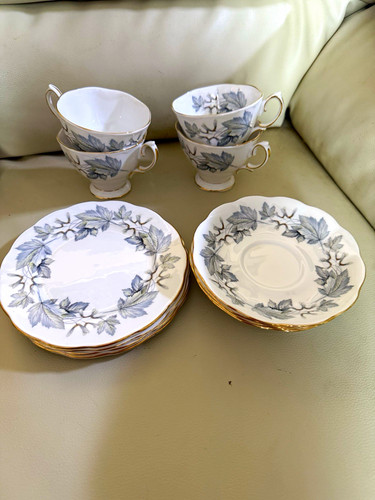 Royal albert silver maple bone - royal,