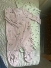 Next Baby Girl 2 Sleep Suits