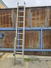 Ladder Aluminum 2 section 18ft 20 Rungs