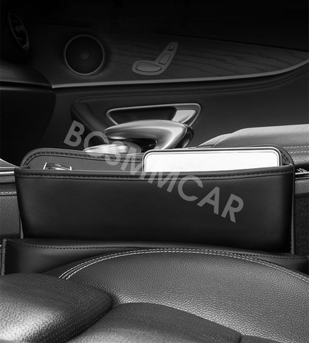 Leather car console - console, side