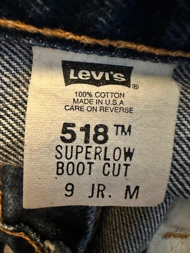 Levi 518 superlow bootcut - 518,