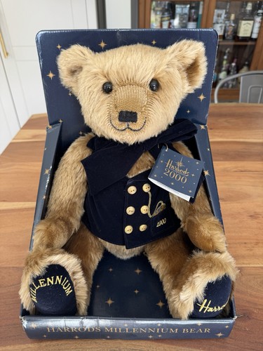 Harrods millennium teddy bear - teddy,
