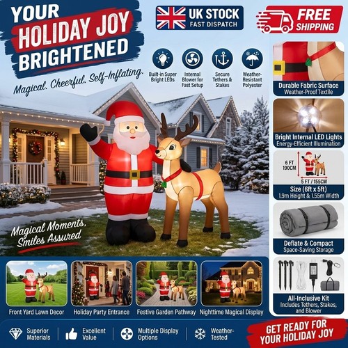 Inflatable christmas - 1.9m,