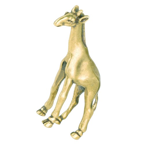 Brass giraffe craft vintage - brass,