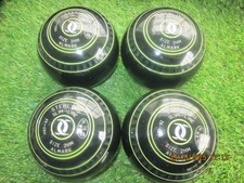 Great ALMARK STERLING SLIM-LINE Indoor / Short-Mat / Outdoor Bowls   Size 2