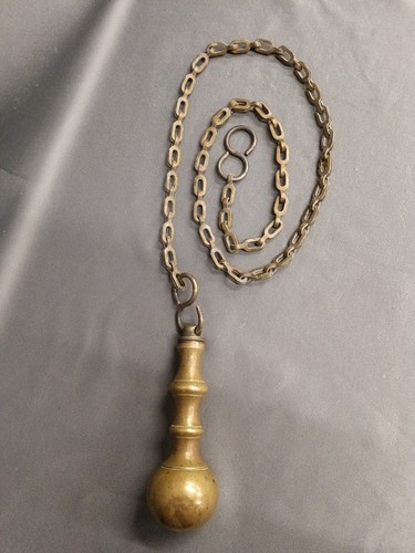 Brass high level cistern loo - level,