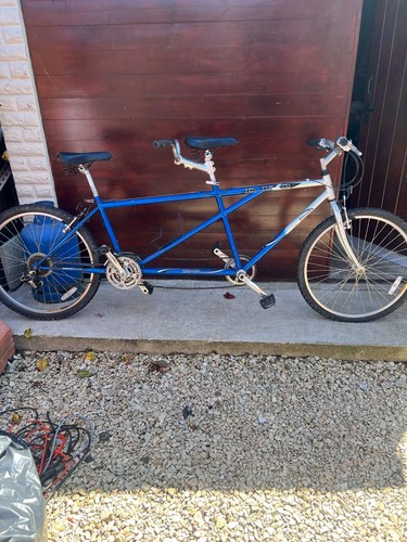 Tandem bike bicycle used - tandem,