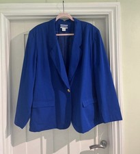 Pendleton Vintage Ladies Blue Jacket - 24 w Plus