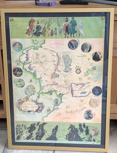 Map middle earth - of, middle-earth