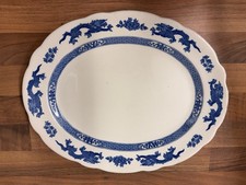 Royal Cauldon Blue Dragon